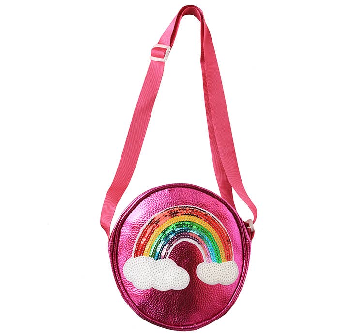 Sequin Rainbow Purse
