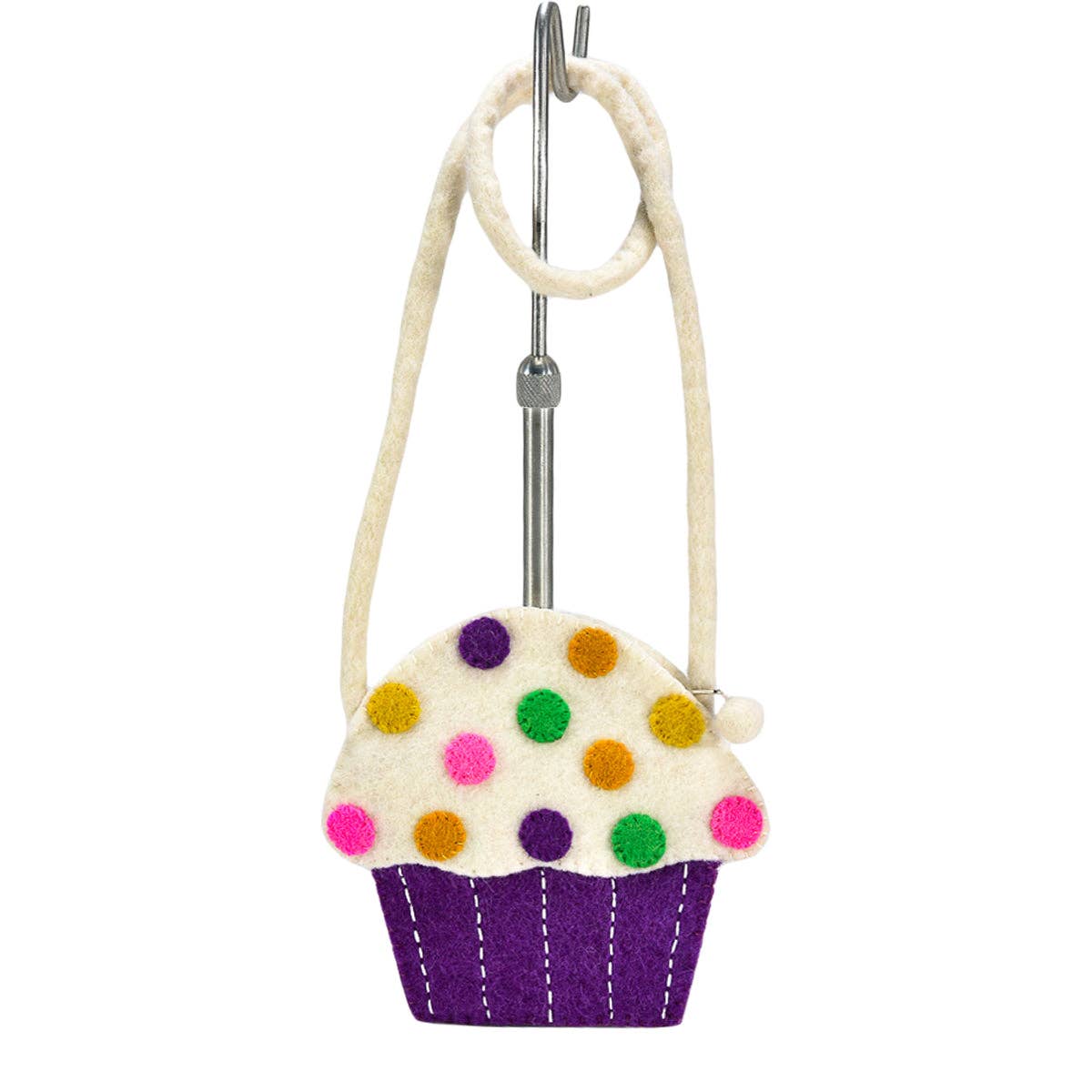 Felted Cupcake Hand Bag