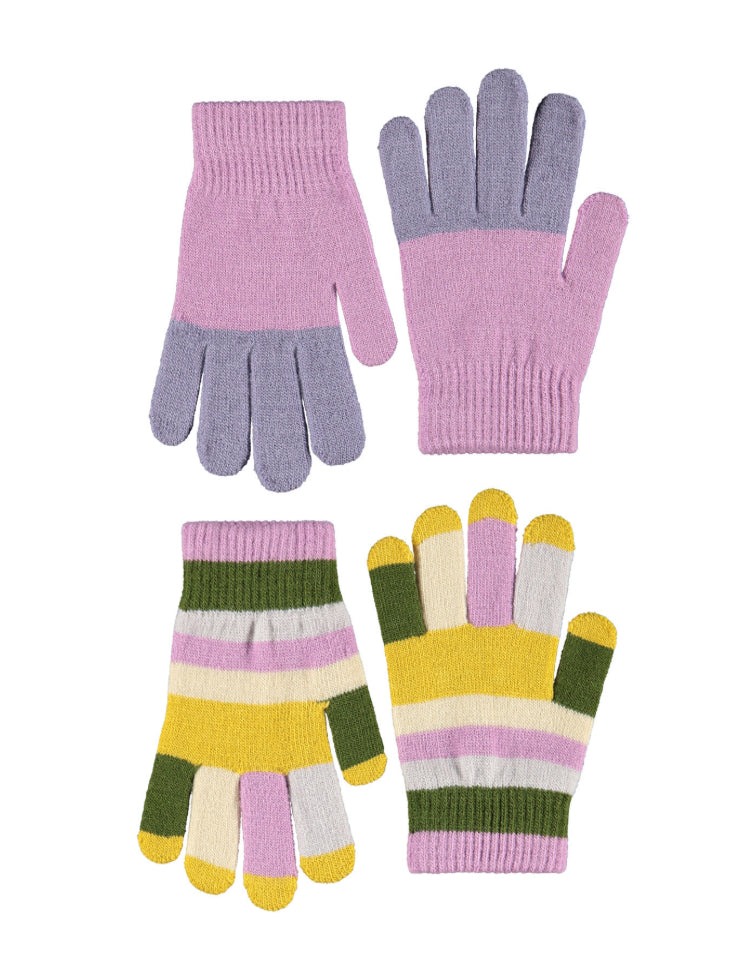 Gloves - Kei - Purple Ray - 4-10Y