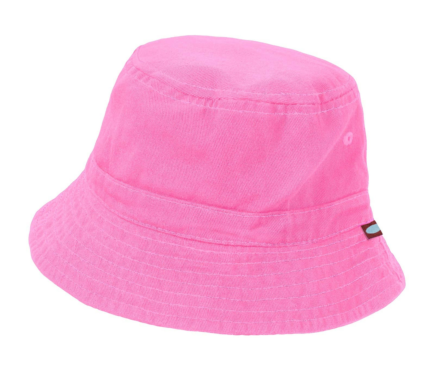 Wharf Hat with Matching Stitch - Medium Pink