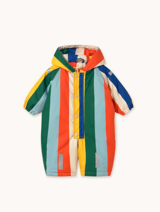 Multicolor Stripes Chapka Hat