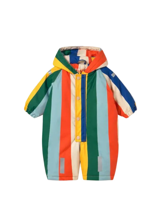 Multicolor Stripes Chapka Hat