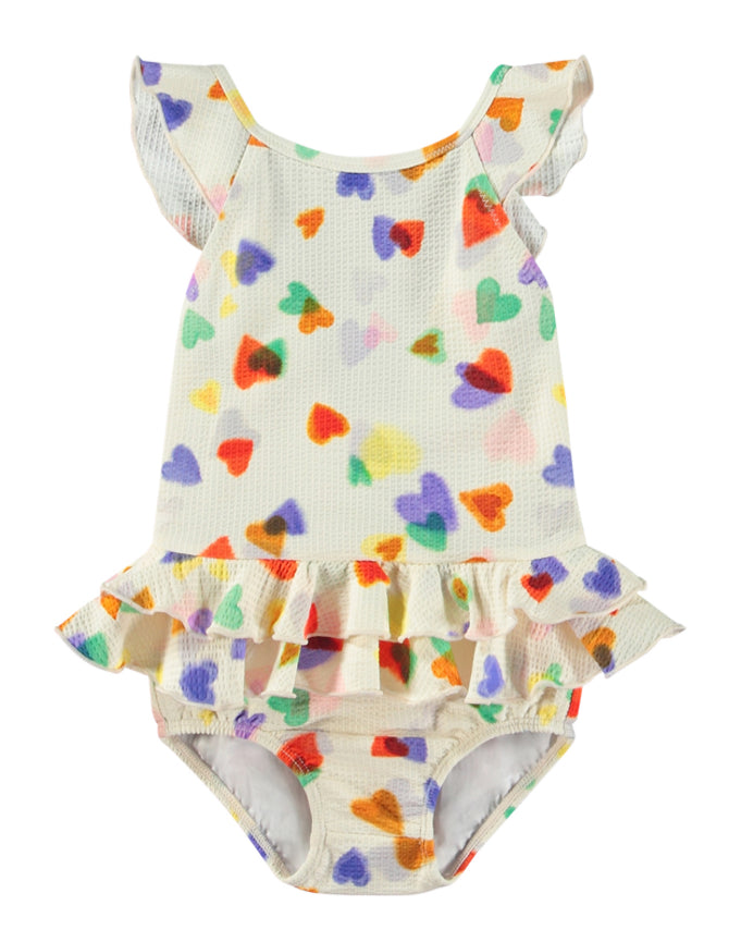 Nalani Swimsuit - Rainbow Hearts