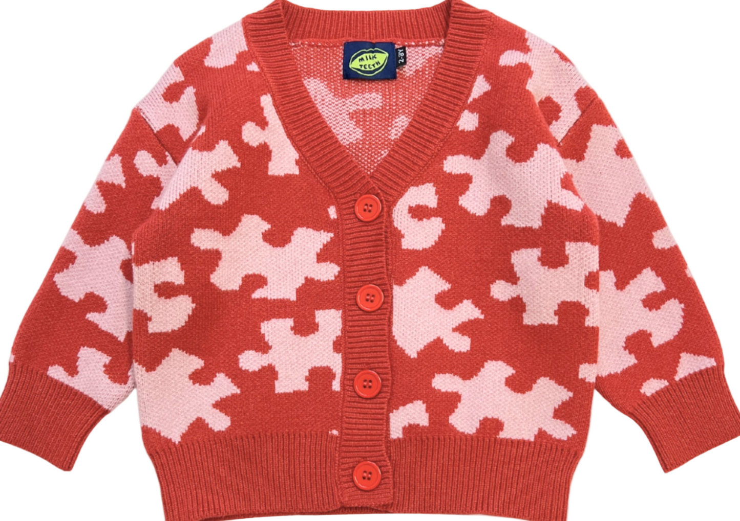 Cardigan - Red Puzzle