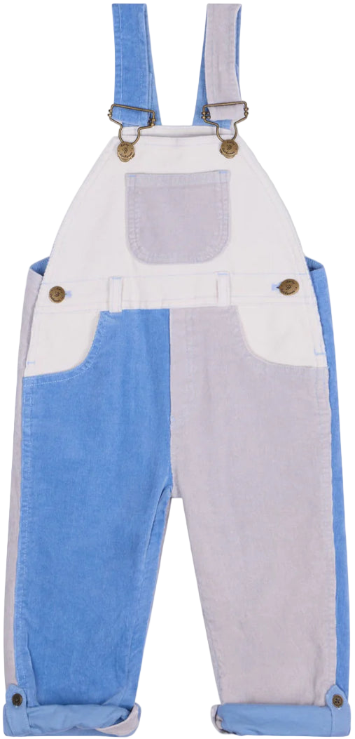 Juniper Patchwork Corduroy Overalls