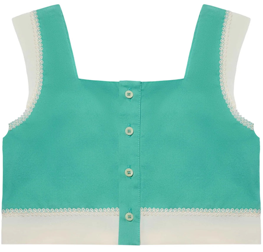 In a Roundabout Way Skirt - Verdigris