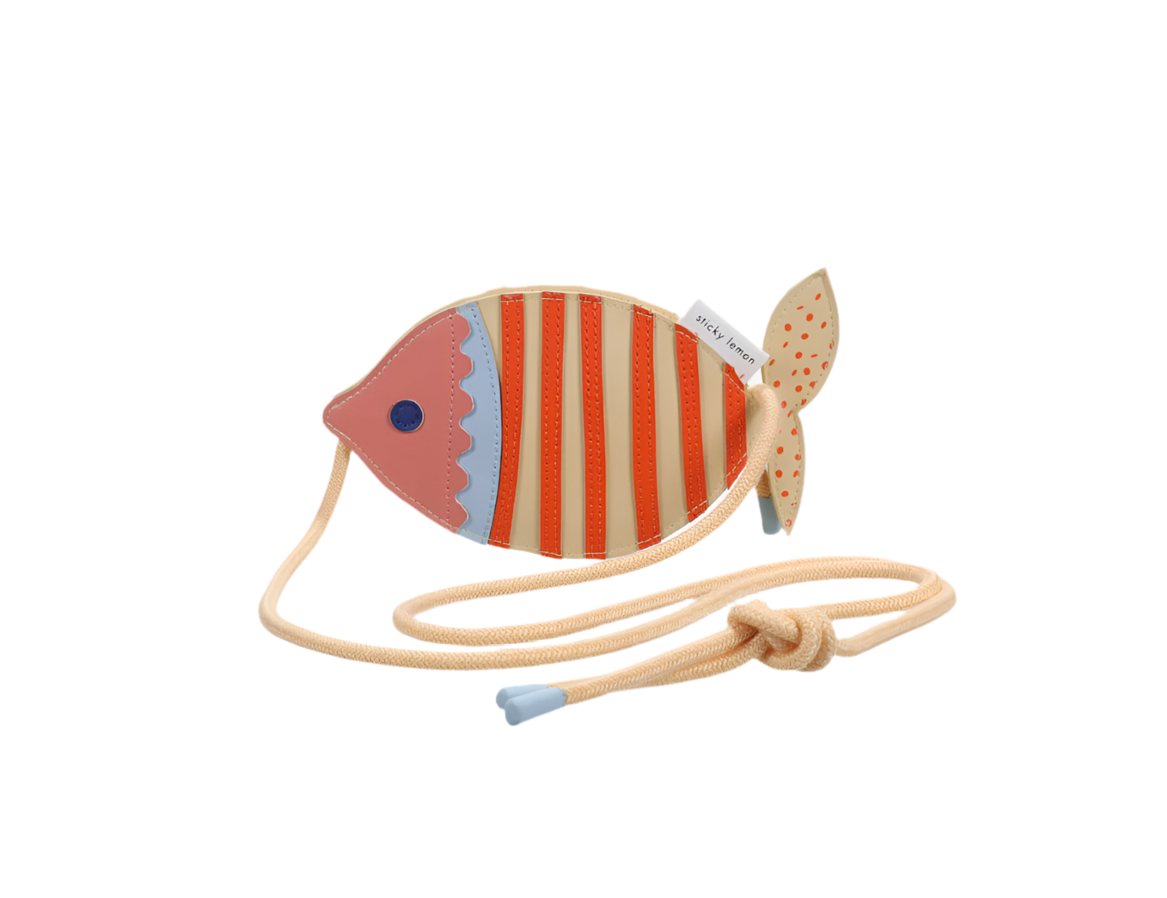 Wallet Bag Purse - Fish