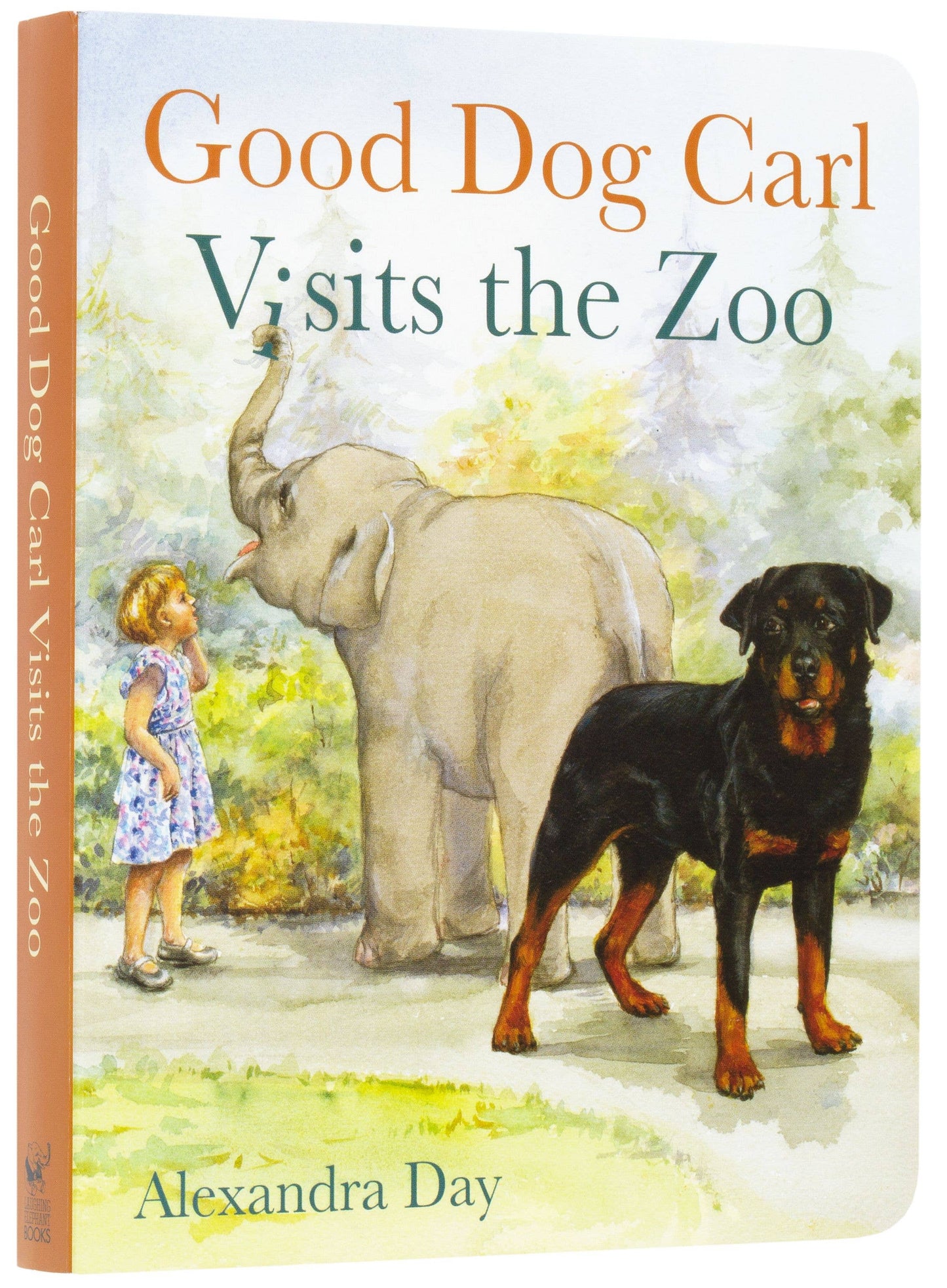 Good Dog Carl Visits The Zoo-Children's Board Book