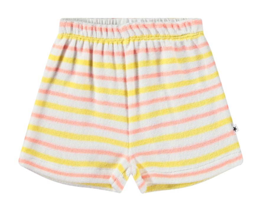 Signe Shorts - Sun Melon Stripe