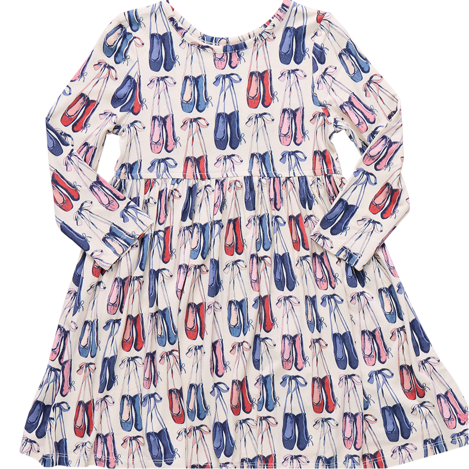 Bamboo Steph Dress - Ballet Slippers