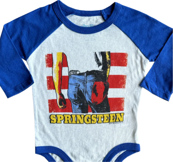 Springsteen Born in the USA LS Onesie
