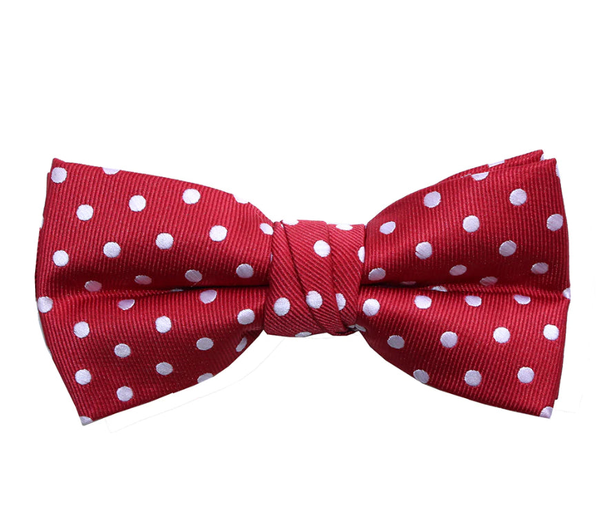 Bow Tie - Red Polka Dot