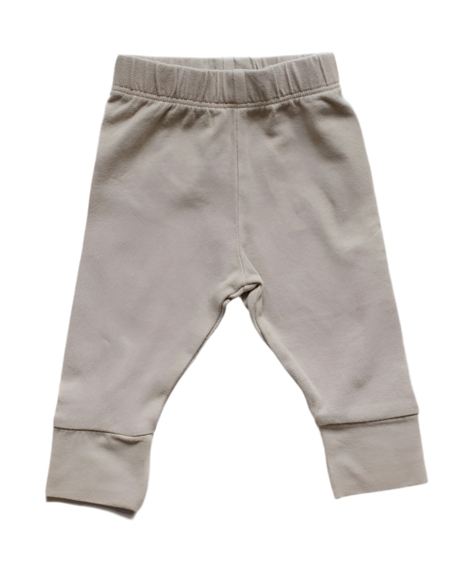 The Plant Dyed Legging - Almond
