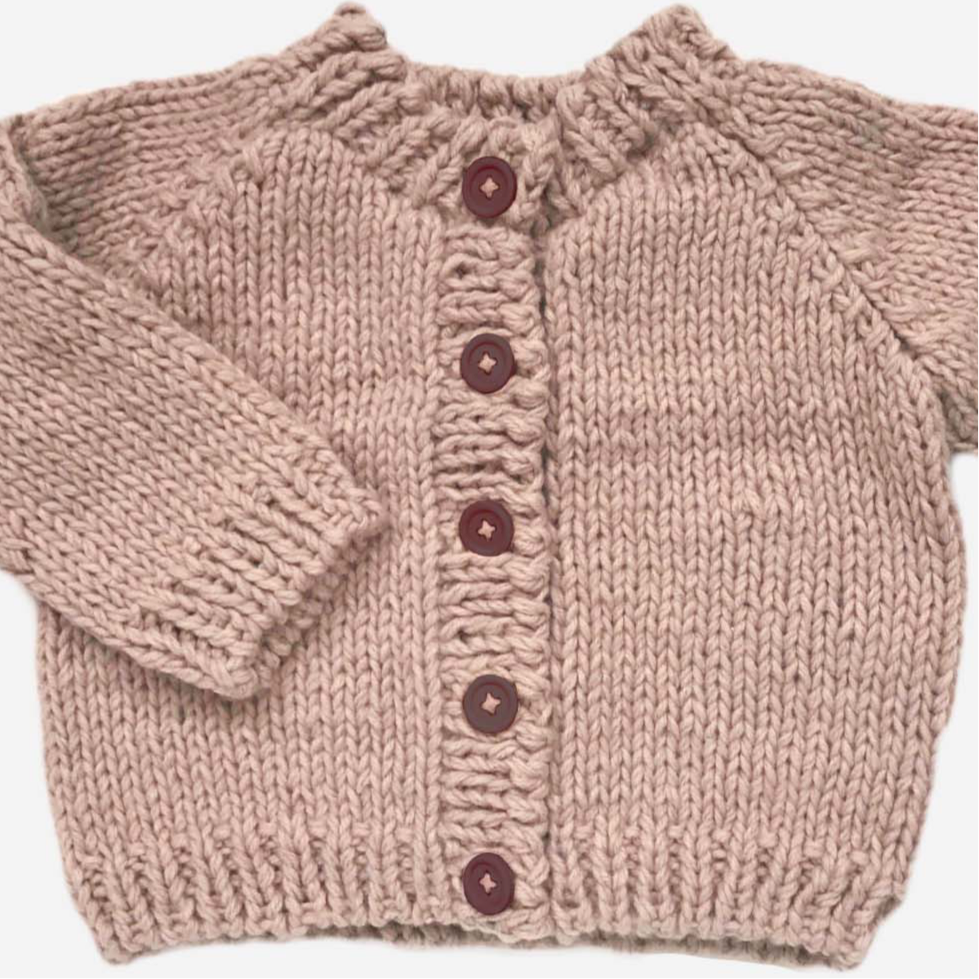 Classic Cardigan, Blush