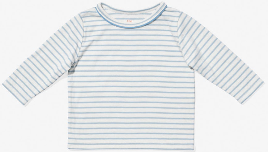 Edward Tee Shirt - Dusty Rose Mini Stripe