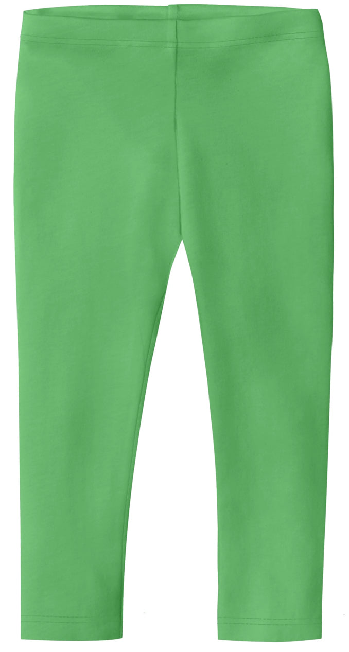 Cotton Capri Leggings - Black