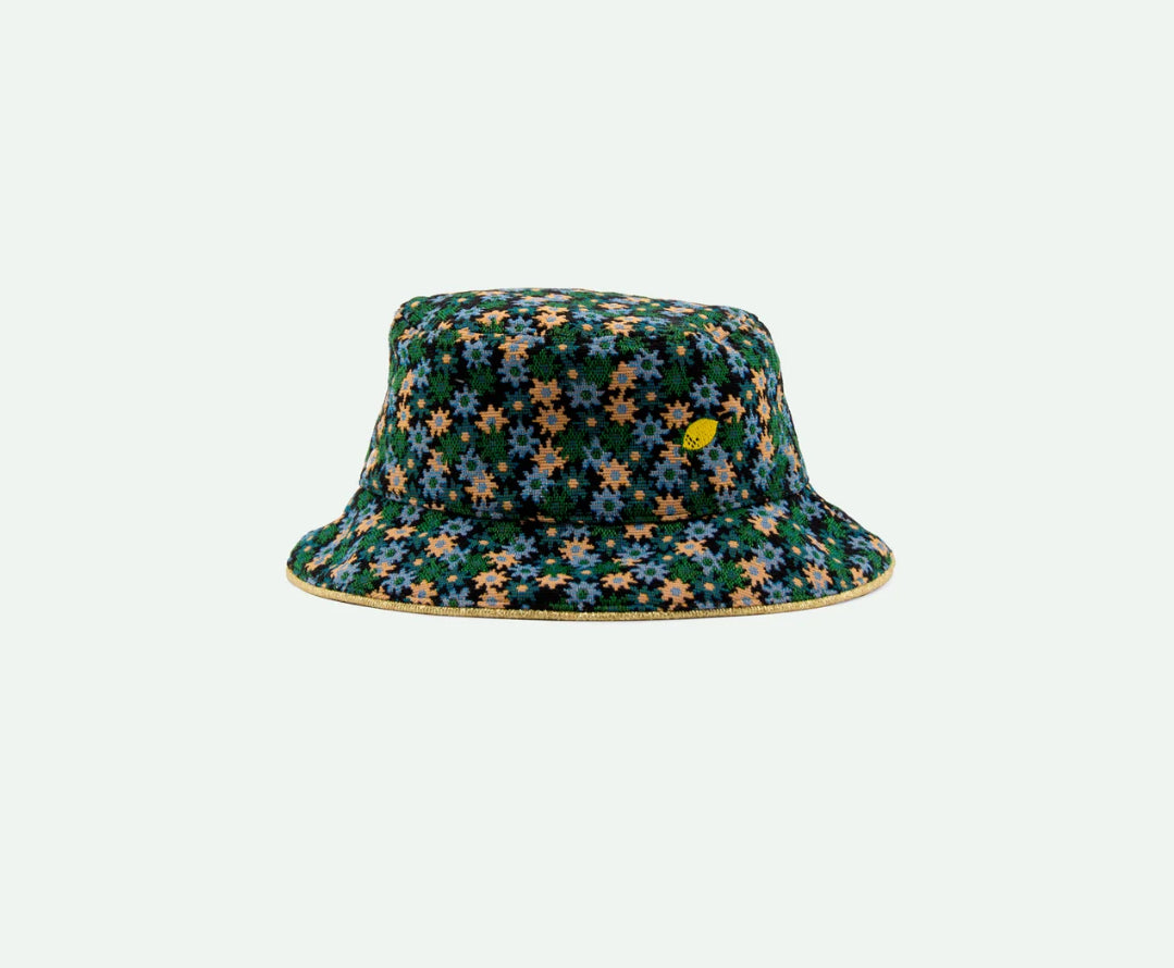 Bucket Hat - Flower Field Green