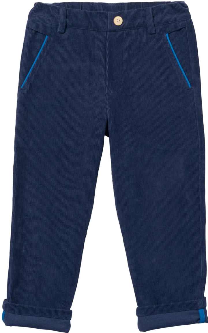 Walken Slim Pants - Navy Corduroy