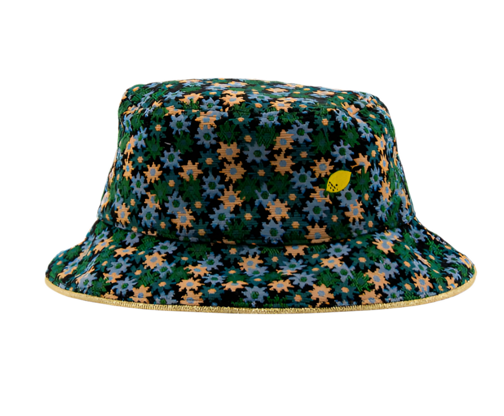 Bucket Hat - Flower Field Green