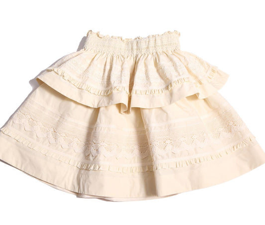 Brittany Smocked Tiered Skirt