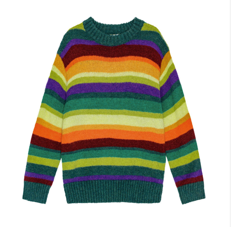 Sweater-Bello-Color Stripe