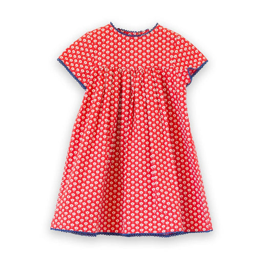 Amy dress with Lace trim | Red Button Floral