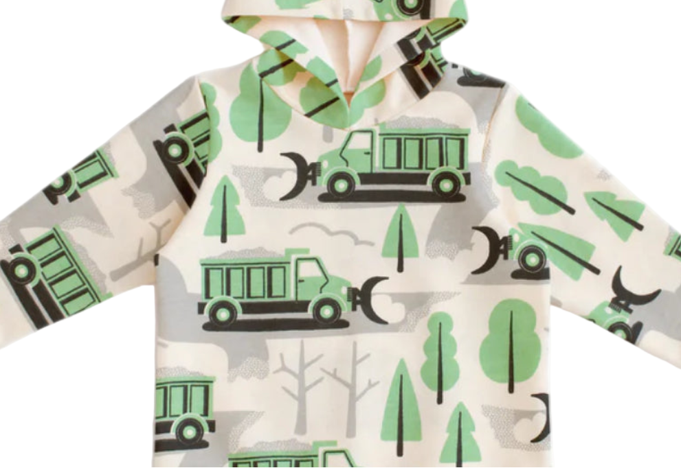 Sweatpants - Green Snow Plows