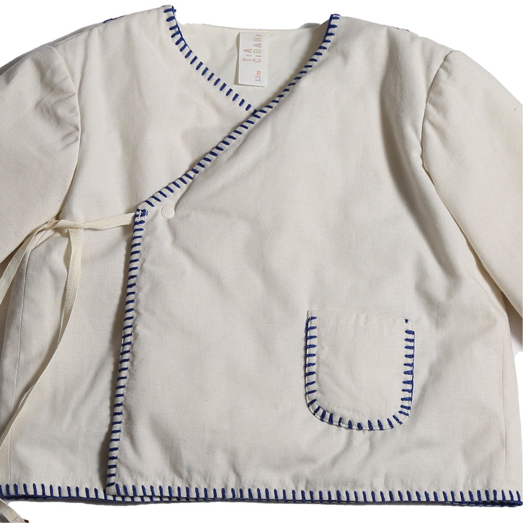 Feliz Embroidered Jacket - Opal