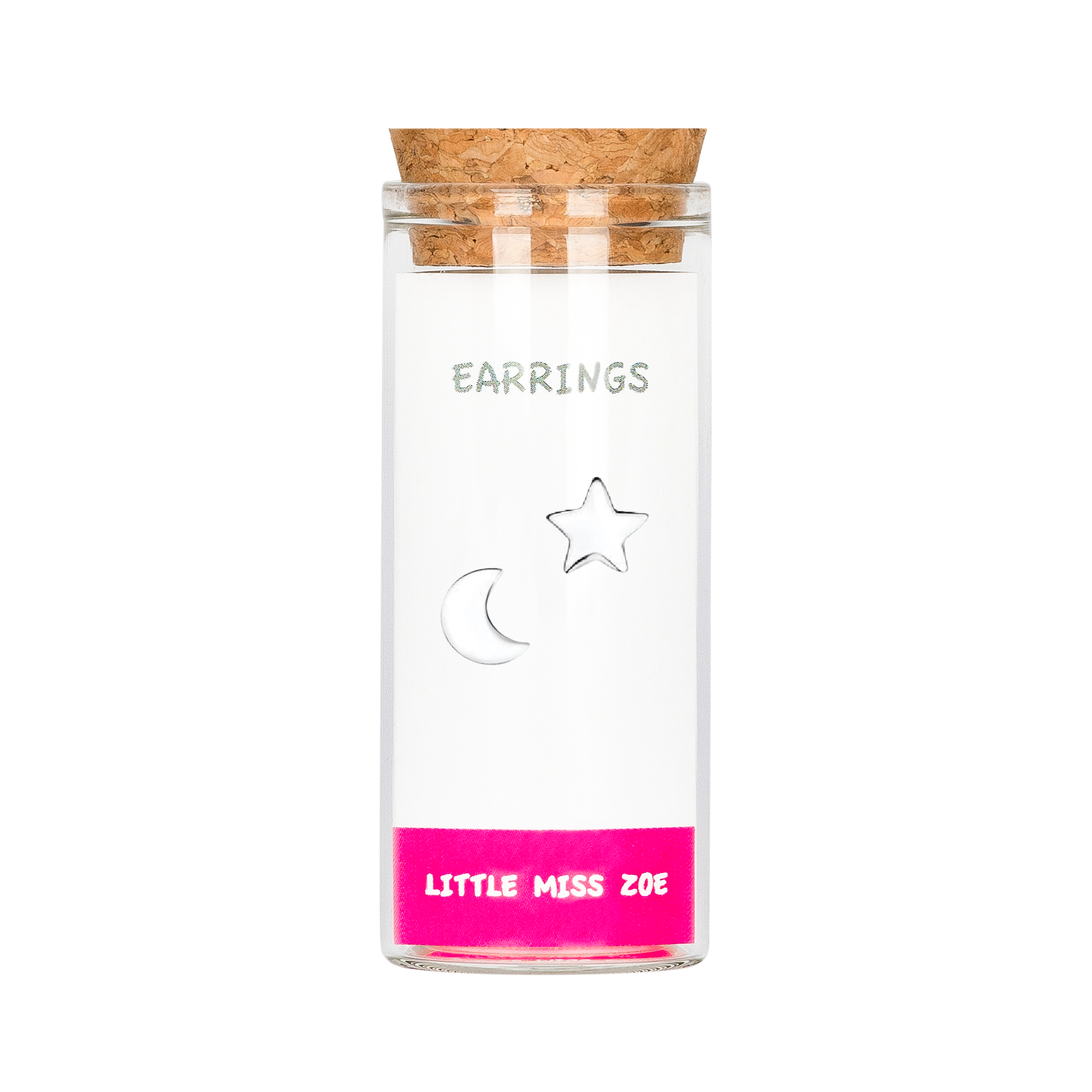 Sterling Silver Earrings in a Bottle