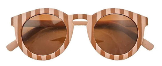Classic: Bendable & Polarized Sunglasses | Baby - Stripes Sunset & Tierra
