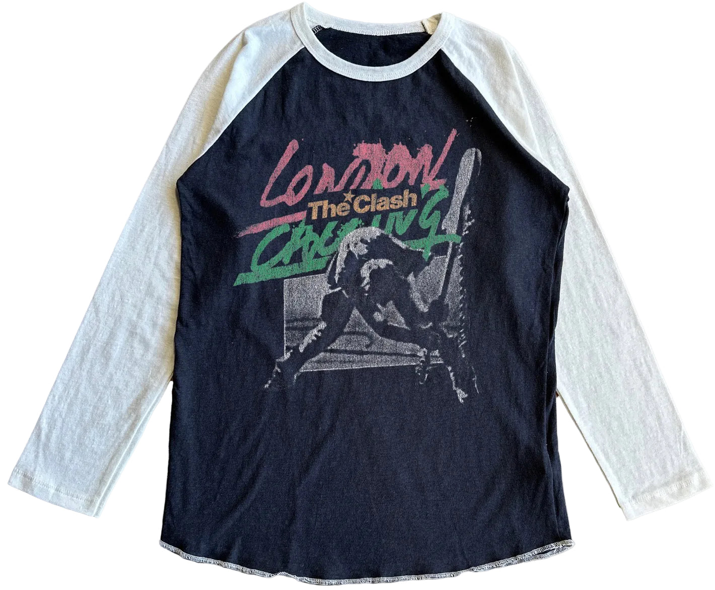 The Clash London Calling Raglan Tee