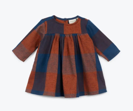 Dress - Robe Bebe Grand Carreaux