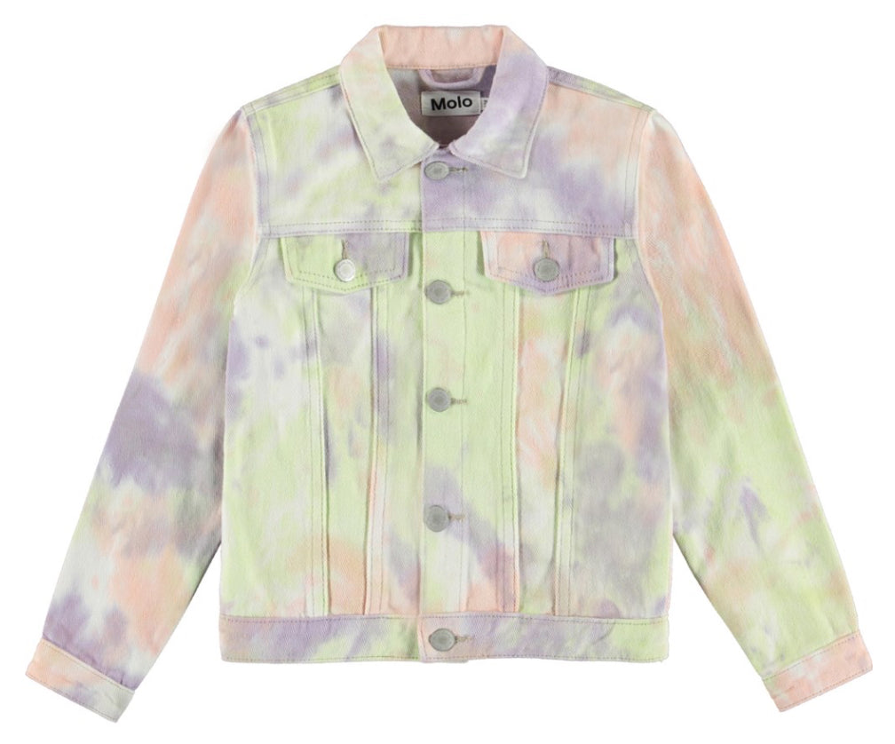 Jacket - Heidi Pastel Tie Dye