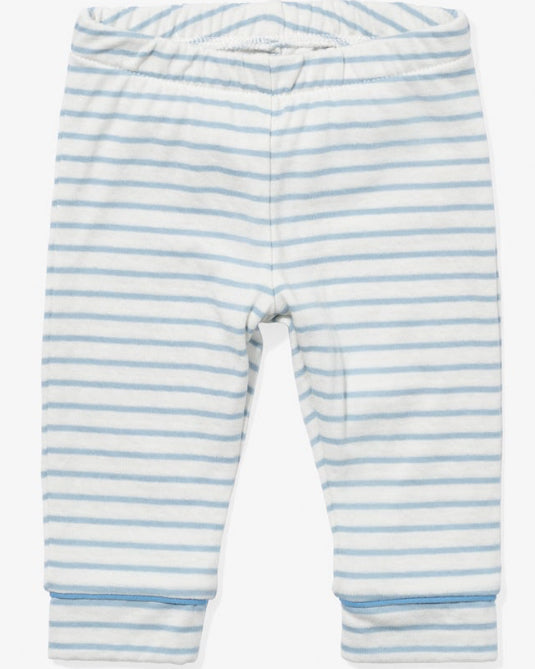 Andy Baby Legging - Dusty Rose Mini Stripe