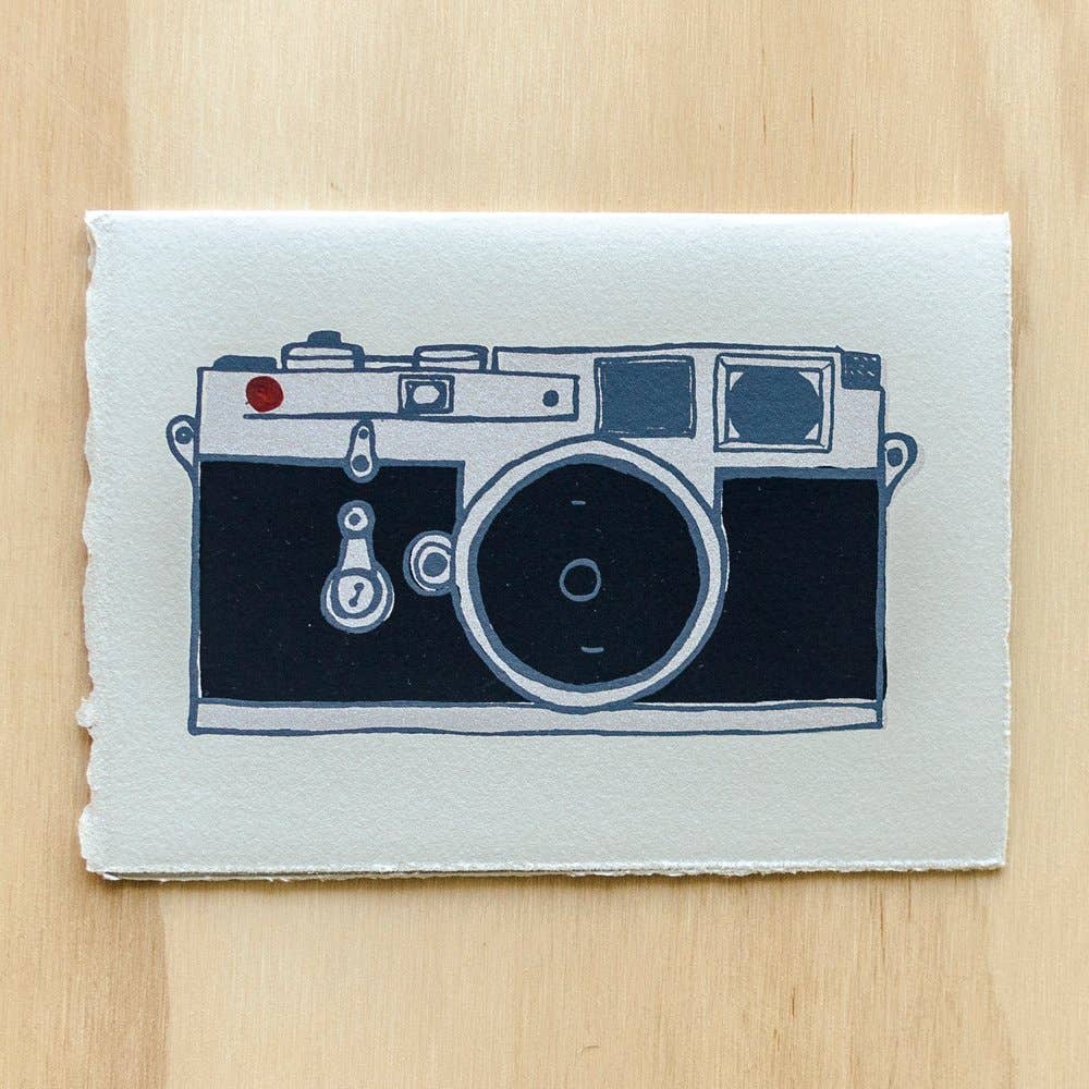 CAMERA GREETING CARD