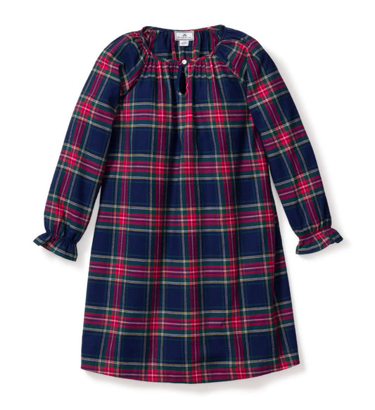 Delphine Nightgown - Windsor Tartan