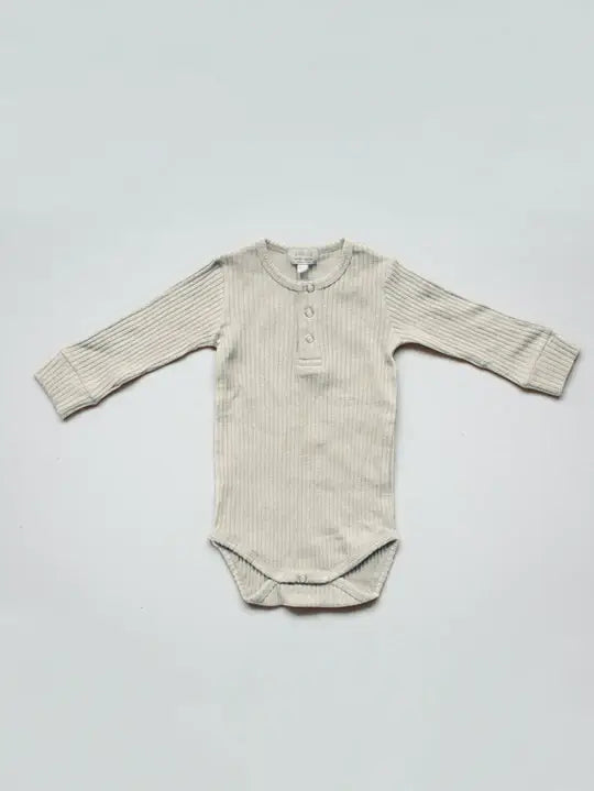 The Organic Ribbed Onesie