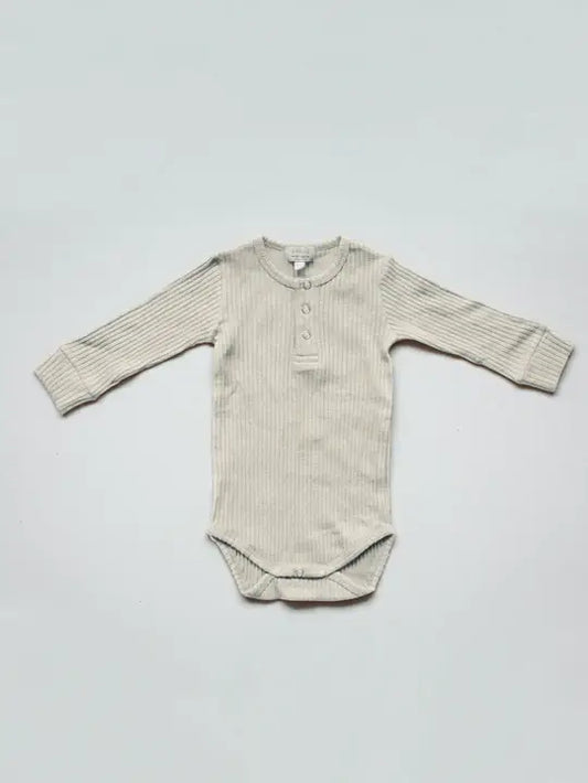 The Organic Ribbed Onesie