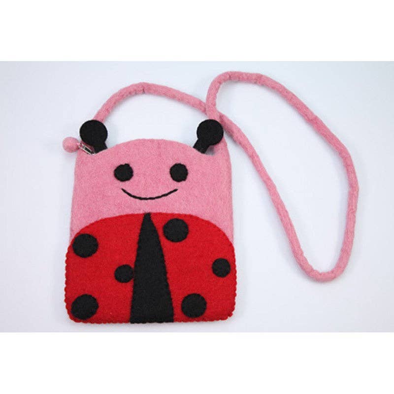 Smiley Lady Bug Cross Body Bag