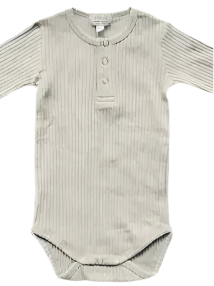 The Organic Ribbed Onesie