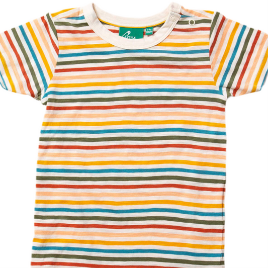 Cream Rainbow SS Tee Shirt