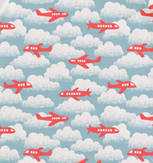 French Terry Blanket - Airplanes