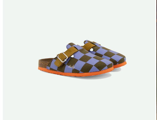 Clogs - Soil Green/Blooming Purple