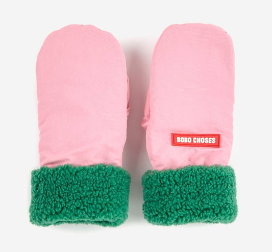 Bicolor Mittens