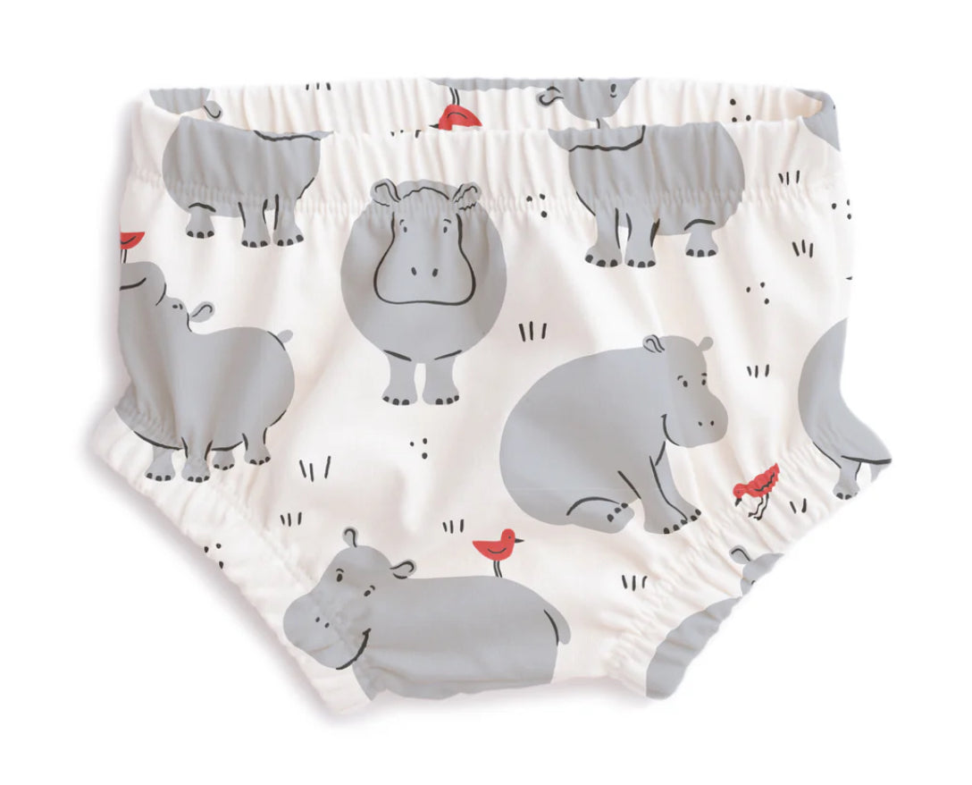 Bloomers - Hippos Grey