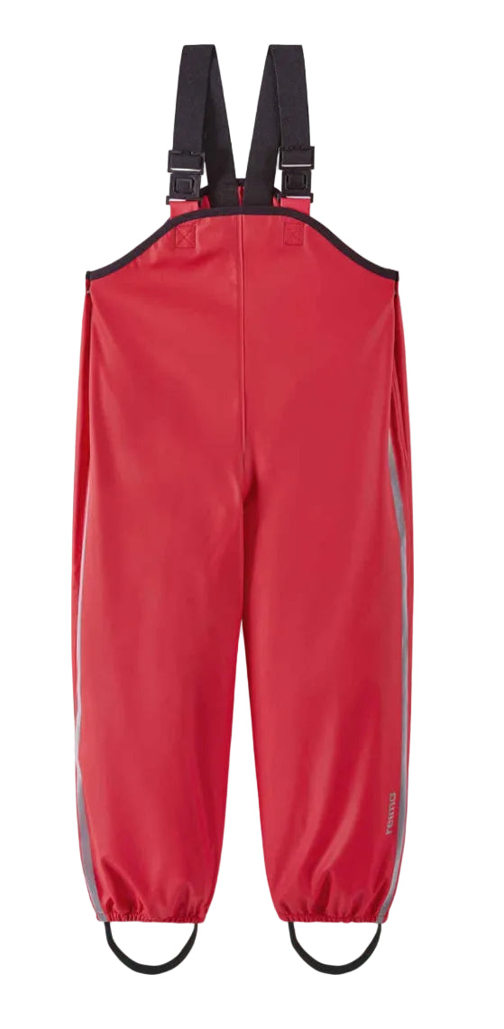 Lammikko - Waterproof Rubber Rain Pants - Red