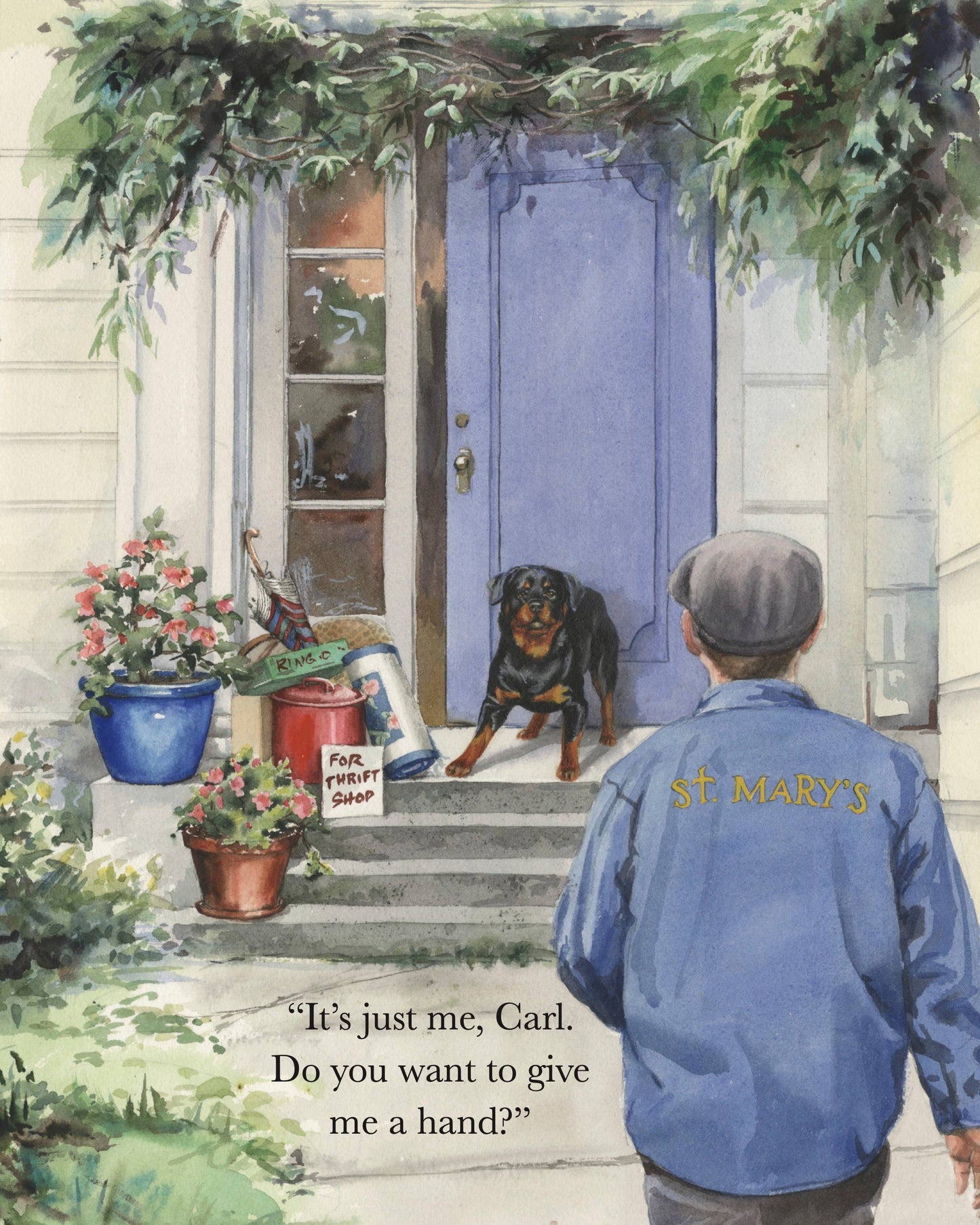 Good Dog Carl Helps Out - Board Book