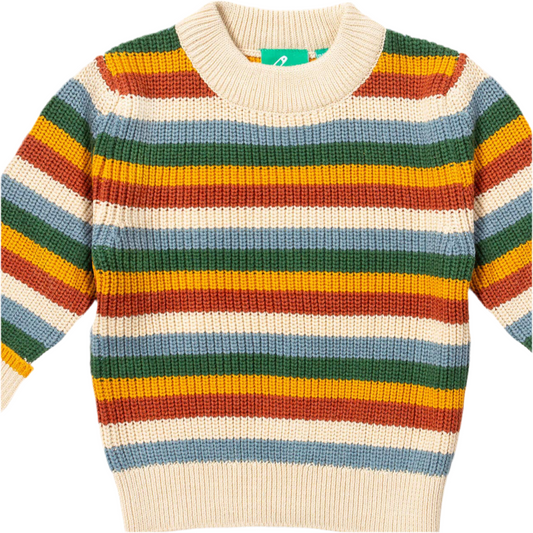 Sweater - Rainbow Waffle