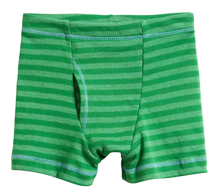 Striped Boxer Briefs - Orange