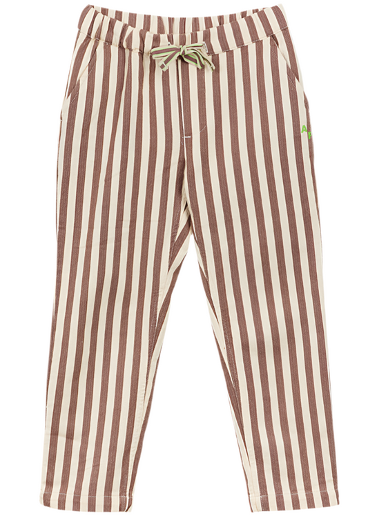 Pantalon Marron Stripe
